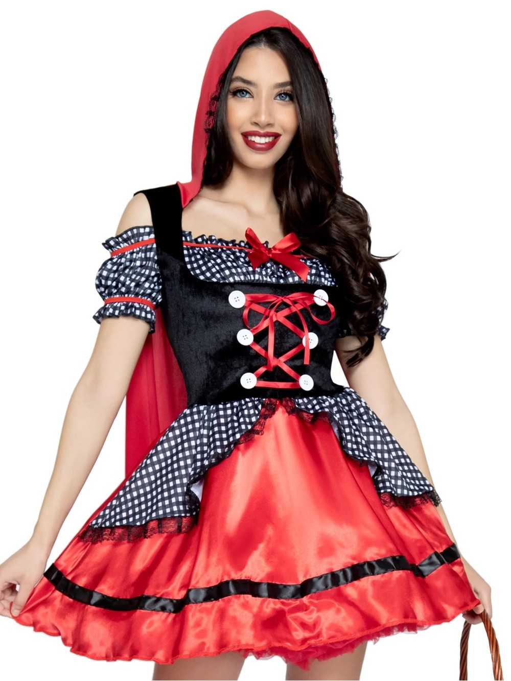 Wonderland Costumes Halloween Miss Darling Costume, Size M(8/10)